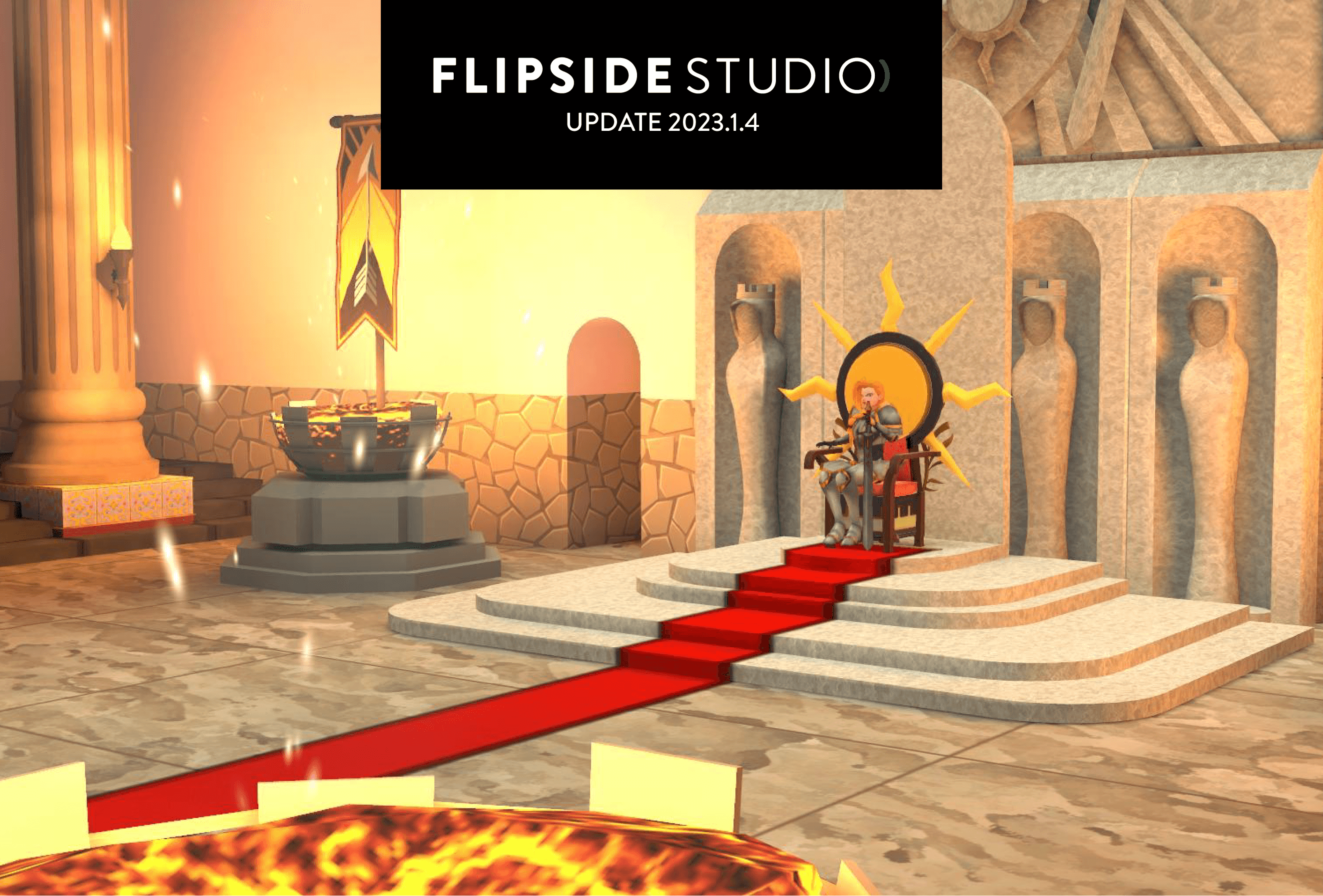 Flipside - Flipside Studio 2023.1.4 - AI-generated Sets, A Throne Room ...